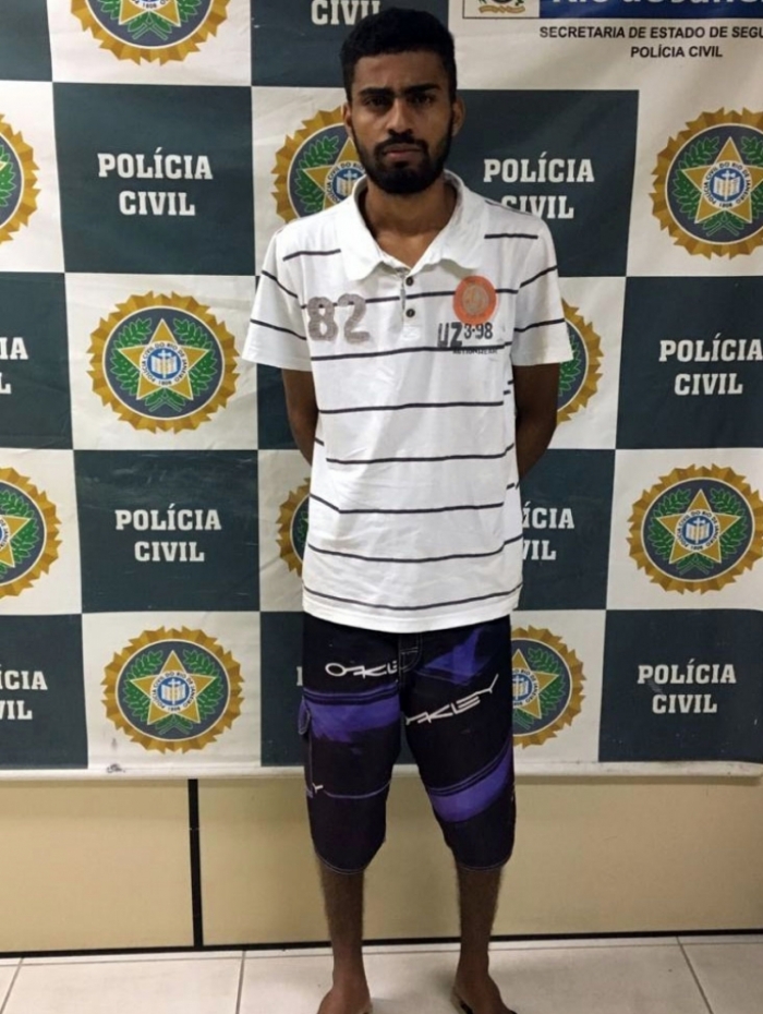Cirley Thales Fonseca dos Santos foi preso em Sepetiba