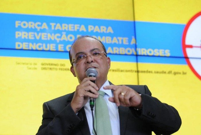 Ibaneis Rocha, governador do Distrito Federal, informou que os hospitais ficarão montados por 180 dias