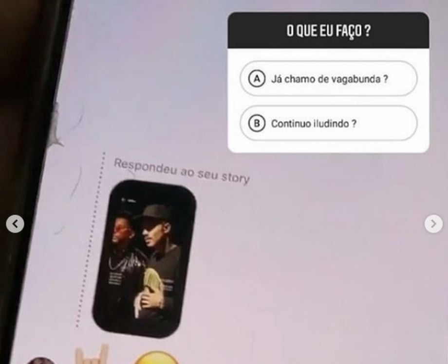 Namorada de Mc Livinho surta e xinga f&atilde; do cantor
