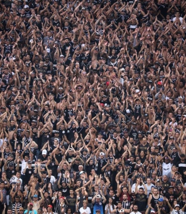 Arena Corinthians estará lotada