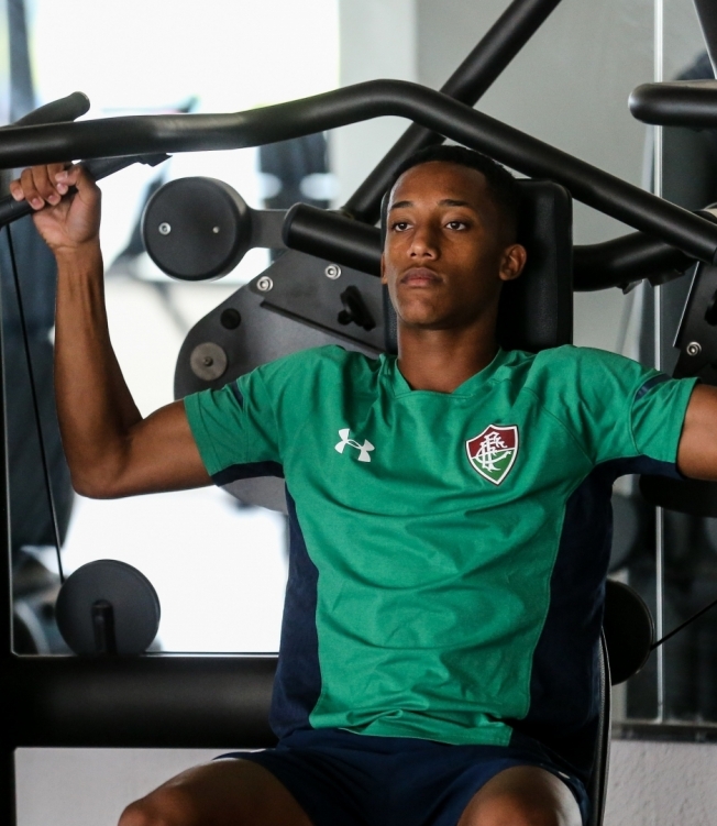 Rio de Janeiro - 16/05/2019 - Ct do Fluminense..Fluminense treina esta tarde no CT..FOTO: LUCAS MERÇON / FLUMINENSE F.C.. ...IMPORTANTE: Imagem destinada a uso institucional e divulgação, seu .uso comercial está vetado incondicionalmente por seu autor e o .Fluminense Football Club.É obrigatório mencionar o nome do autor ou .usar a imagem....IMPORTANT: Image intended for institutional use and distribution. .Commercial use is prohibited unconditionally by its author and .Fluminense Football Club. It is mandatory to mention the name of the .author or use the image....IMPORTANTE: Imágen para uso solamente institucional y distribuición. .El uso comercial es prohibido por su autor y por el Fluminense Football .Club. És mandatório mencionar el nombre del autor ao usar el imágen. - Lucas Merçon / Fluminense F.C.