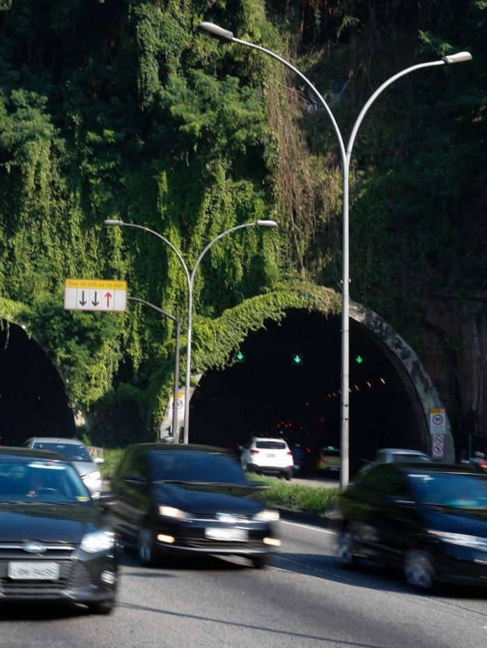 Rio, 21/05/2019, Lugares com risco de desabamento, na foto tunel Reboucas. Foto Gilvan de Souza / Agencia O Dia
