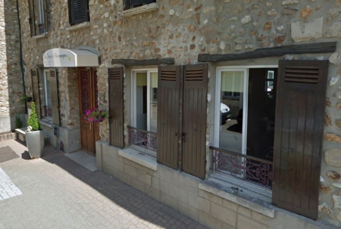 A casa de repouso onde ocorreu o crime, em Chézy-Sur-Marne, no Norte da França