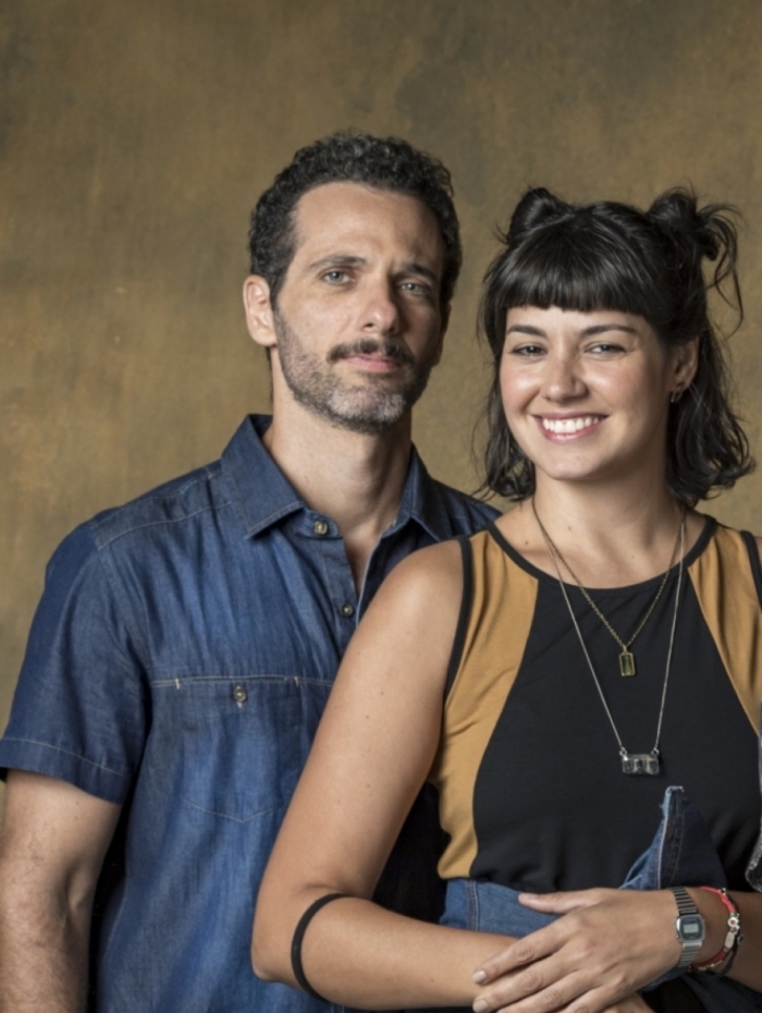 Sara (Veronica Debom) e Ali (Mouhamed Harfouch) vão se casar, em 'Órfãos da Terra'