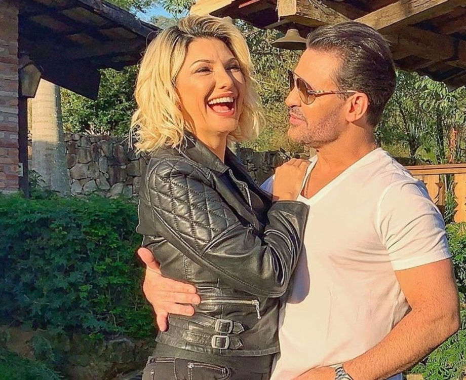 Ant&ocirc;nia Fontenelle e Eduardo Costa