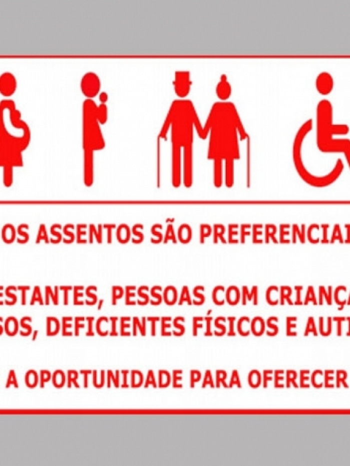 Todos os assentos de transportes intermunicipais passam a ser preferenciais