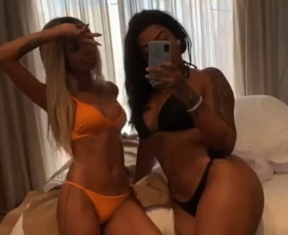 Brunna Gon&ccedil;alves e Ludmilla est&atilde;o juntas h&aacute; sete meses