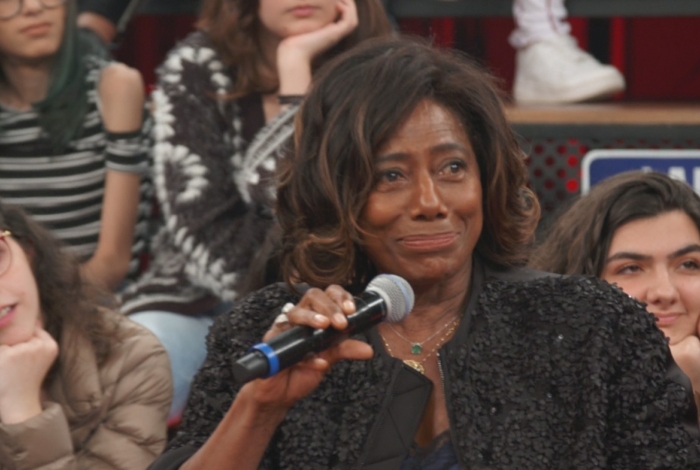 Gloria Maria no Altas Horas, da Globo