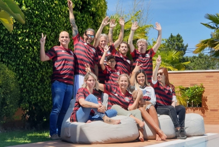 Jorge Jesus reuniu a família antes de viajar para assumir de vez o Flamengo