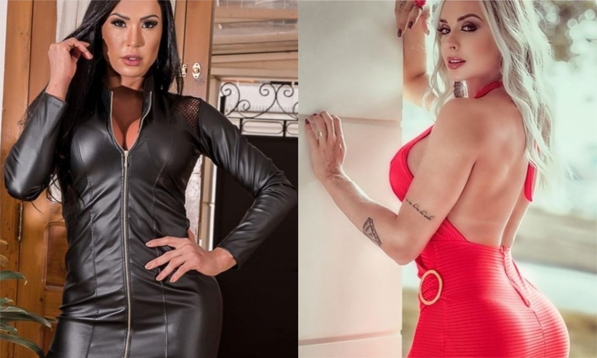 Gracyanne Barbosa e Juju Salimeni