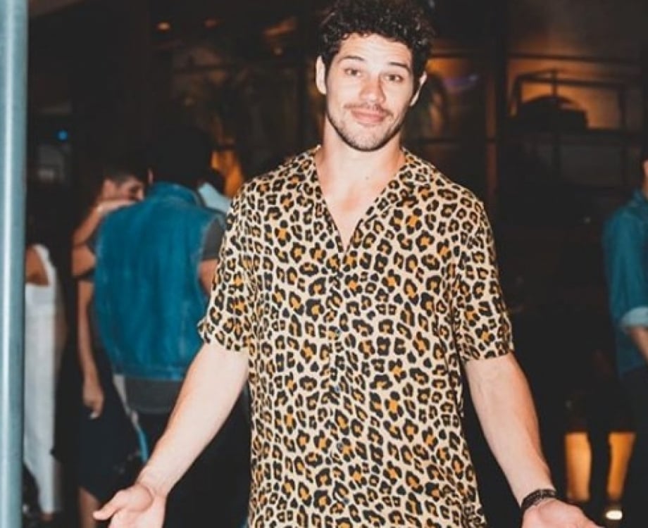 Galã foi para uma festa chamada Sunset do Pato, que aconteceu no último domingo