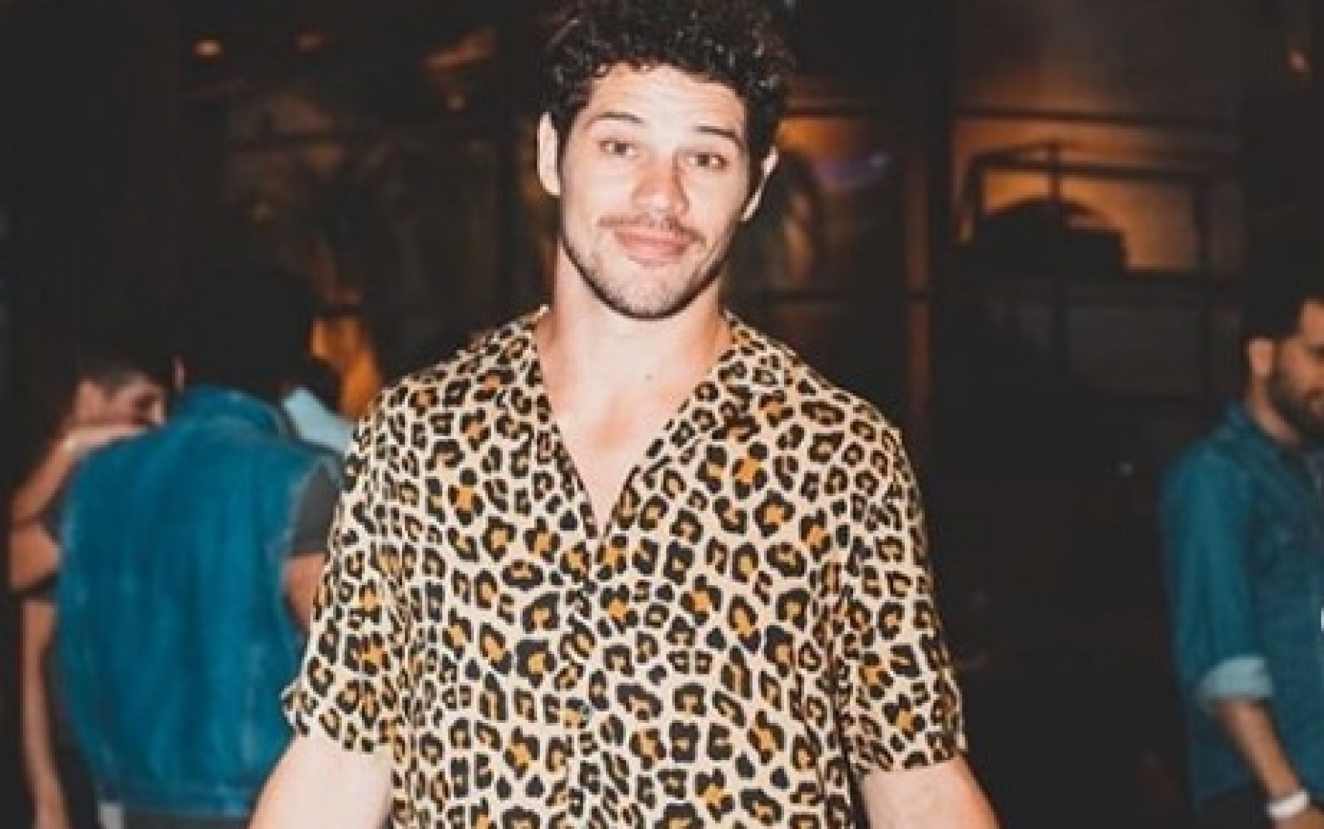 Galã foi para uma festa chamada Sunset do Pato, que aconteceu no último domingo