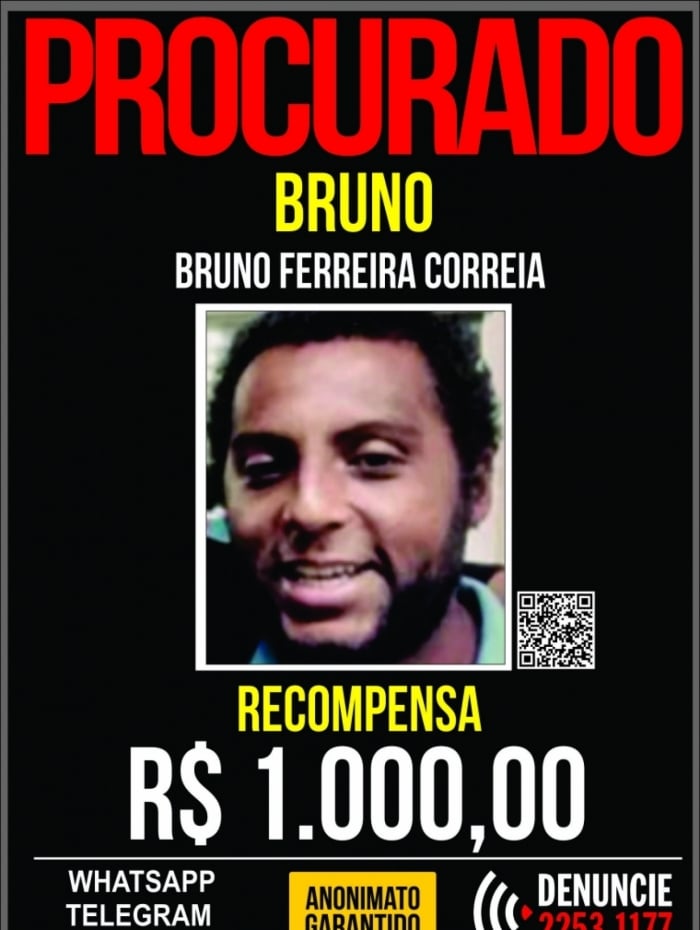 Bruno Ferreira Correia, &eacute; acusado do feminic&iacute;dio da namorada Luiza Nascimento Braga. Ambos estudavam na Uerj