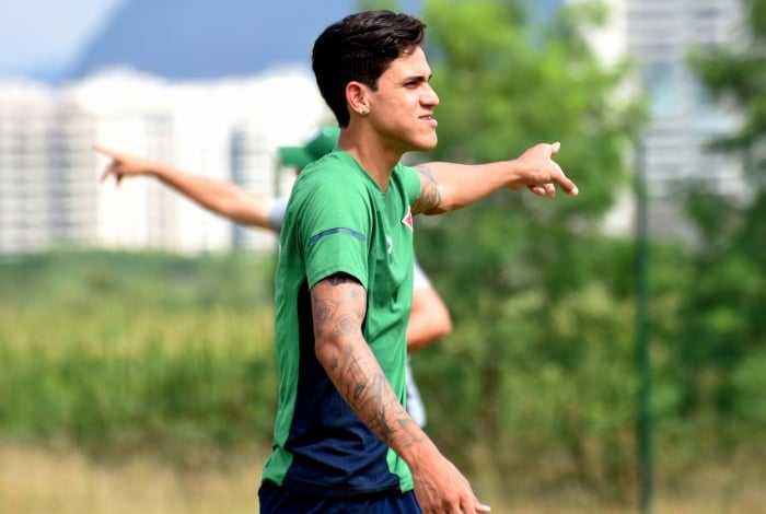 Rio de Janeiro, RJ - Brasil - 16/04/2019 - CTPA - Pedro
Treino do Fluminense.
FOTO DE MAILSON SANTANA/FLUMINENSE FC


IMPORTANTE: Imagem destinada a uso institucional e divulga
