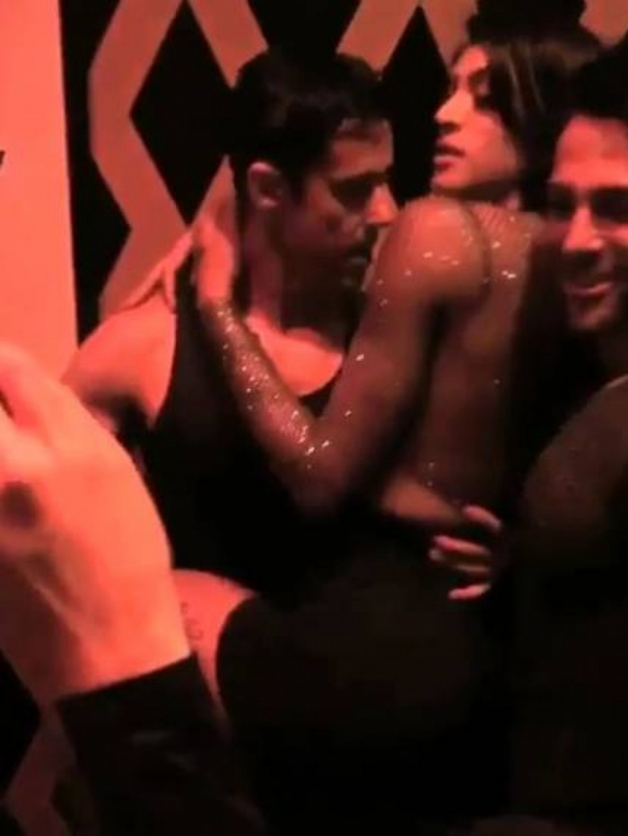 Pabllo e Rafael na balada em NY