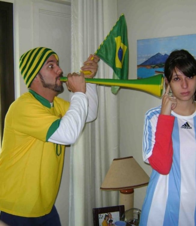 O brasileiro Daniel Ramalho &eacute; casado com a argentina Mar&iacute;a Andrea Pupi. Mat&eacute;ria sobre a Copa Am&eacute;rica 2019