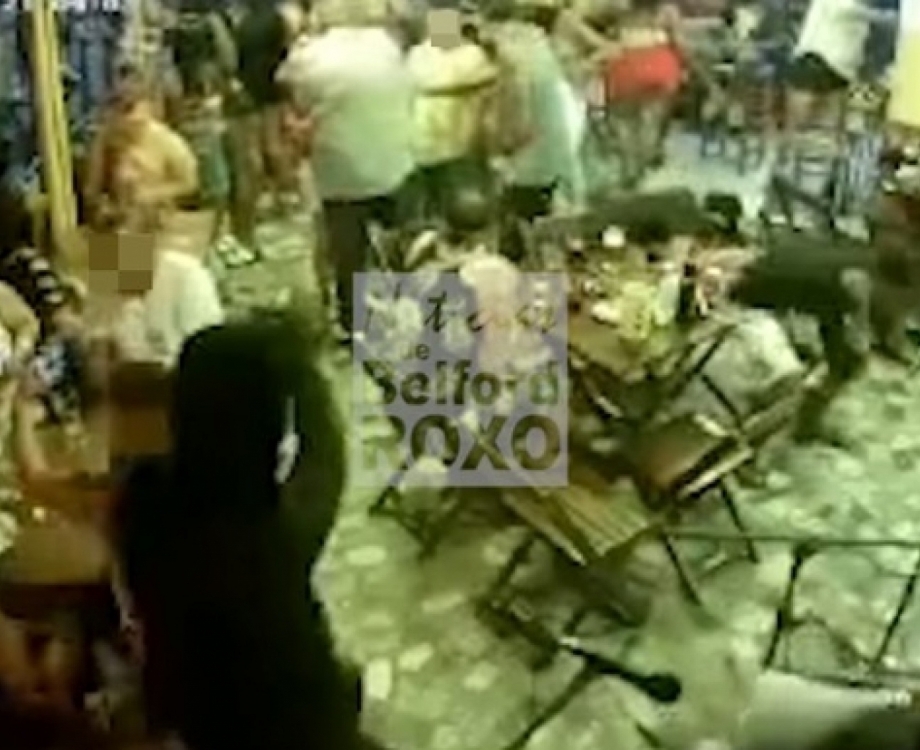 Imagens registram momento exato de chacina que aconteceu em Belford Roxo reste sábado