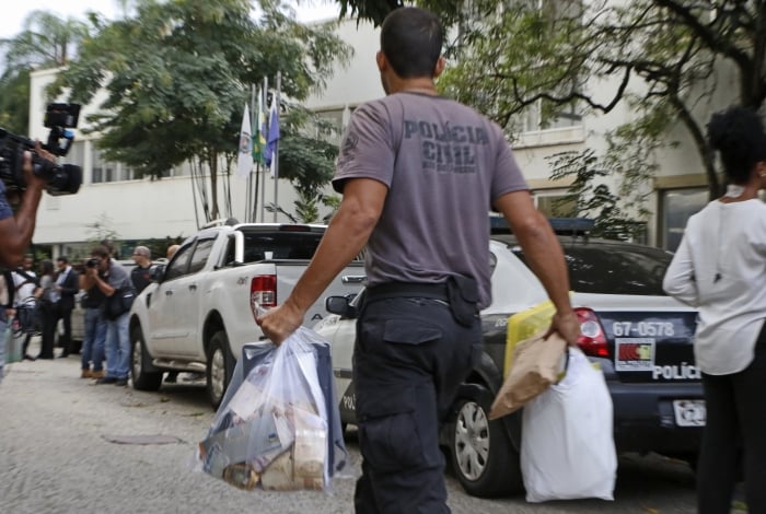 Material apreendido na a&ccedil;&atilde;o
