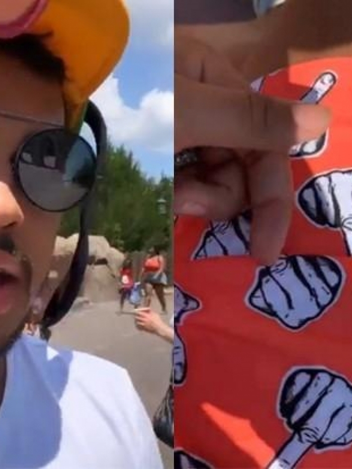 Carlinhos Maia e marido s&atilde;o expulsos de parque Disney