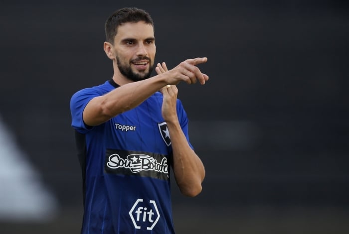 Pimpao. Treino do Botafogo no Estadio Nilton Santos. 20 de Marco de 2019, Rio de Janeiro, RJ, Brasil. Foto: Vitor Silva/SSPress/Botafogo.