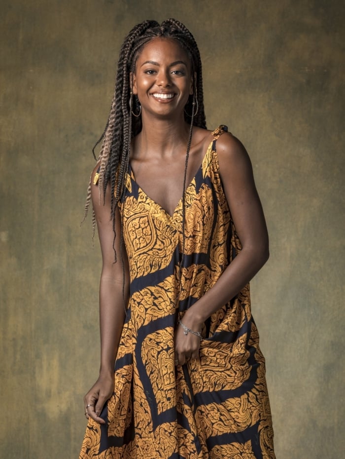 Marie (Eli Ferreira), em 'Órfãos da Terra'