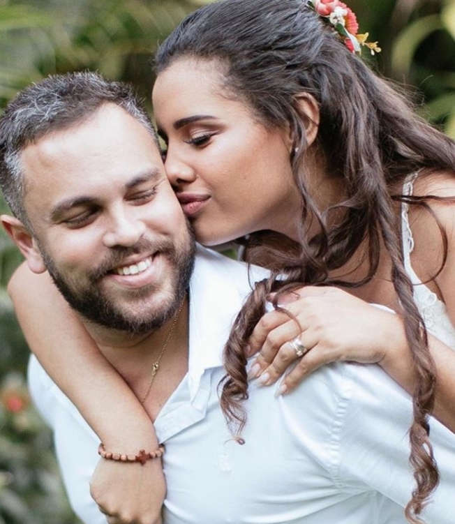 Orlando Costa e Alinne Araújo - Reprodução de Internet