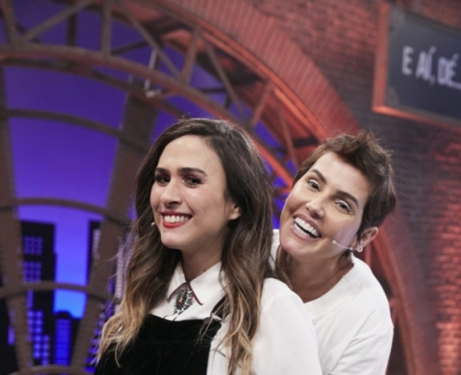 Tat&aacute; Werneck e Deborah Secco no 'Lady Night'