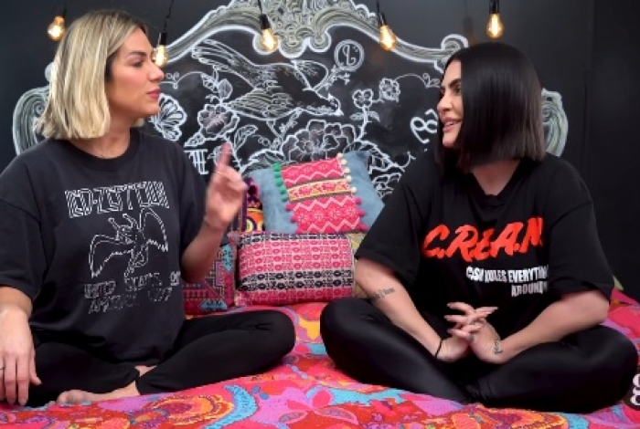 Cleo Pires foi convidada pra participar do canal de Giovanna Ewbank