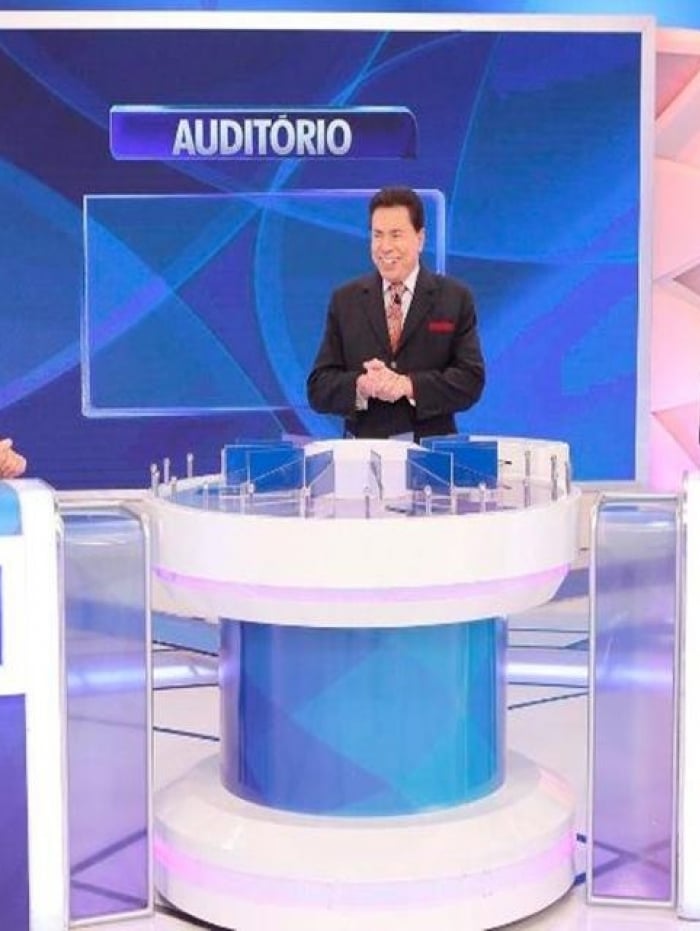 Dudu Camargo e Marc&atilde;o do Povo participaram do 'Programa Silvio Santos' deste domingo