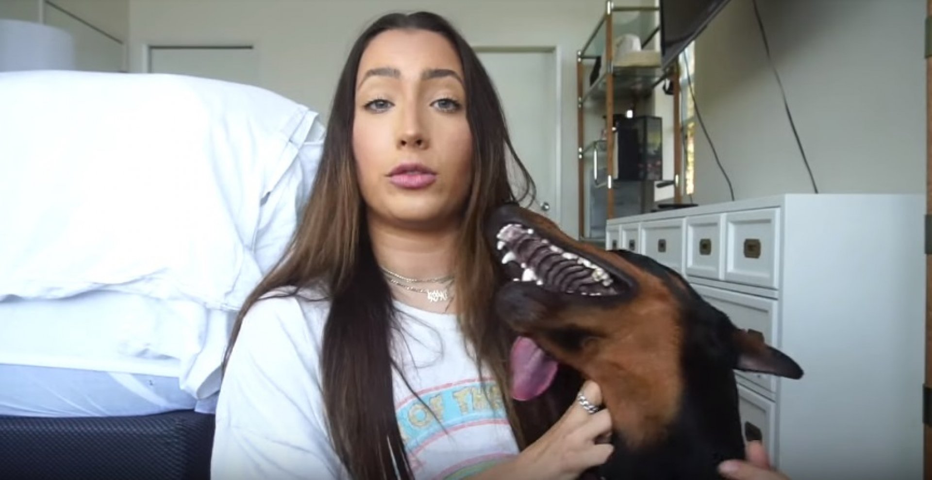 Youtuber publica v&Atilde;&shy;deo batendo em cachorro e &Atilde;&copy; processada