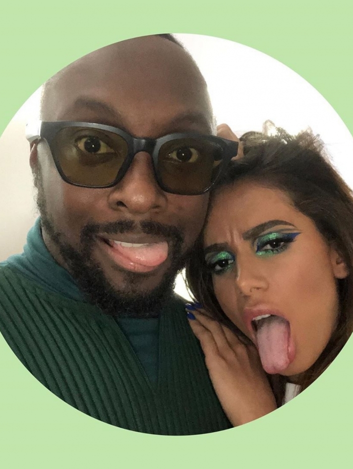 Anitta grava com Will.i.am, do Black Eyed Peas
