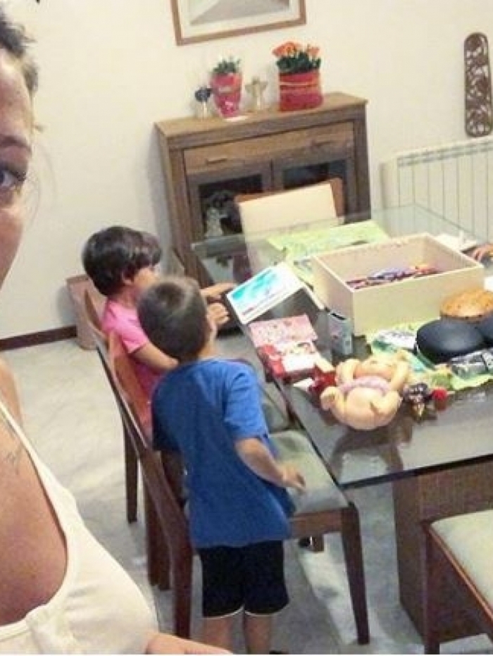 Luana Piovani posta fotos com os filhos e alfinete ex-marido