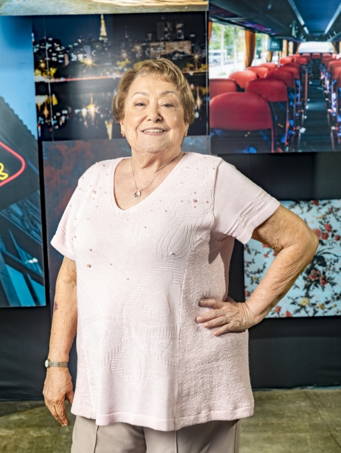 Marlene (Suely Franco), em 'A Dona do Pedaço'