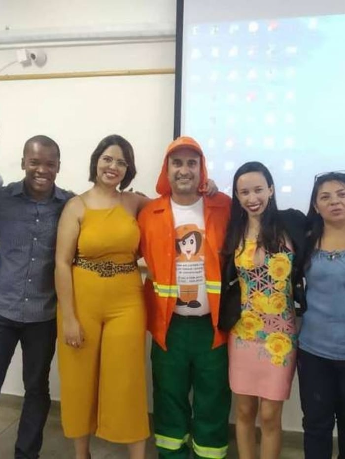 Com o tema 'Sou Mulher, Sou Gari', Luciano Magalhães Diniz tirou nota 10 em seu TCC na Fasam