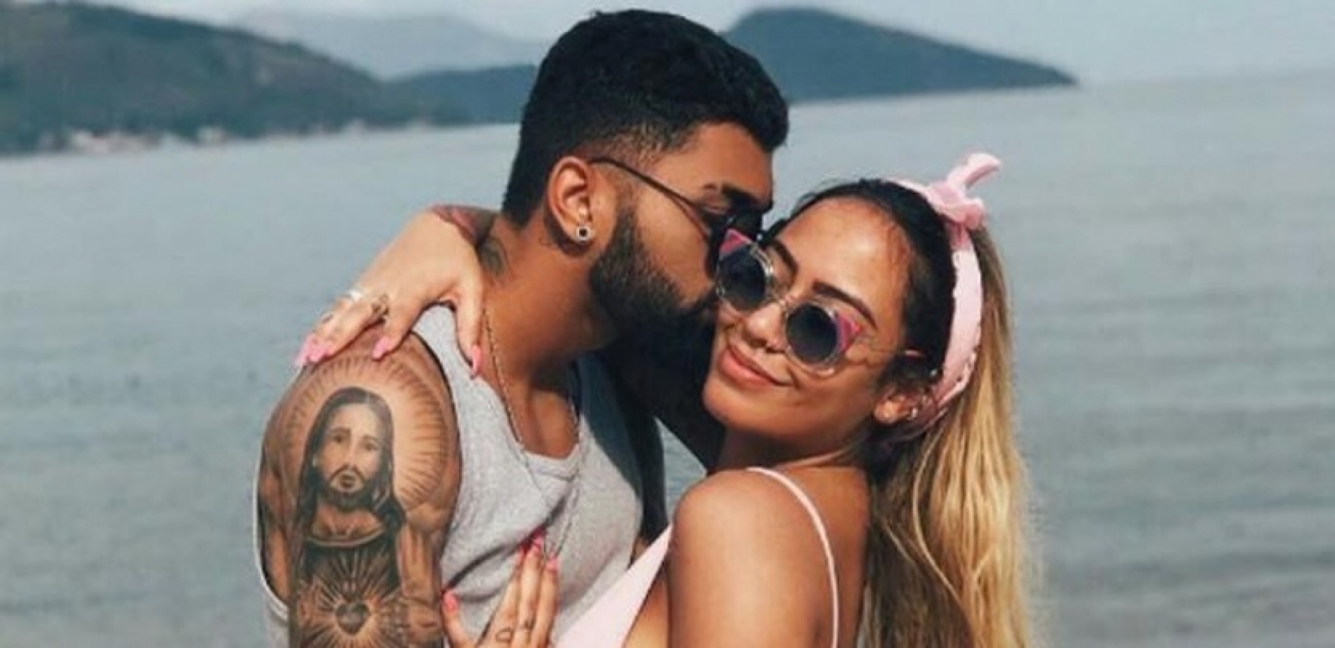 Gabigol e iRafaella Santos, rmÃ£ de Neymar, trocam mensagens carinhosas nas redes