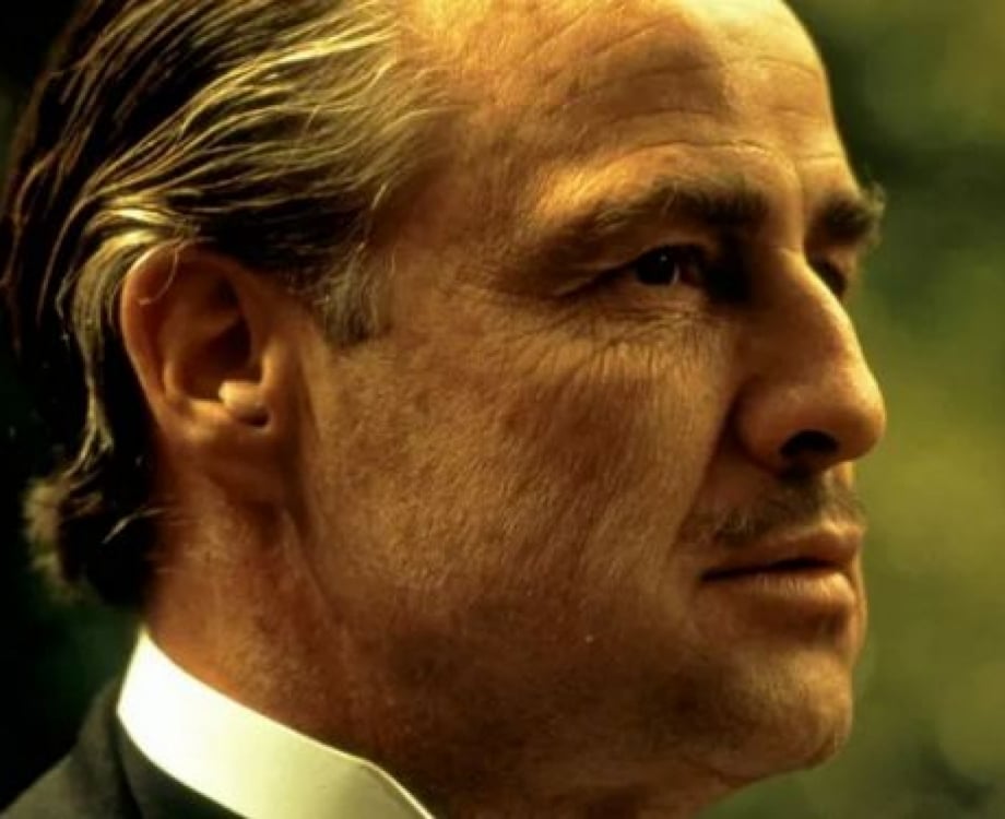 Marlon Brando foi o personagem principal de 'O Poderoso Chefão'