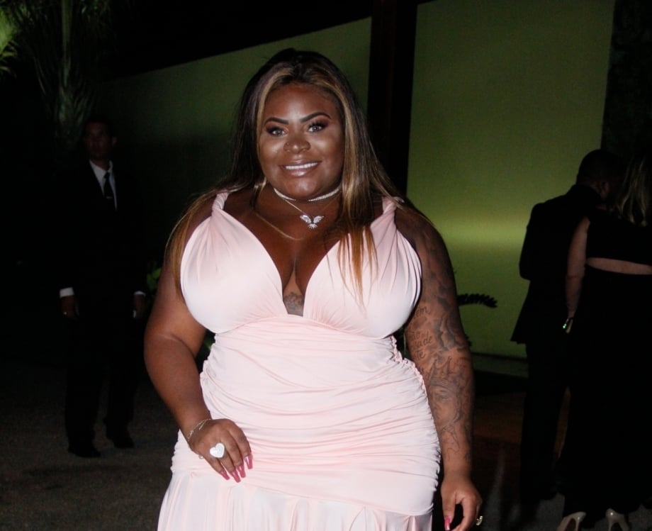 Jojo Todynho no casamento do cantor Mumuzinho