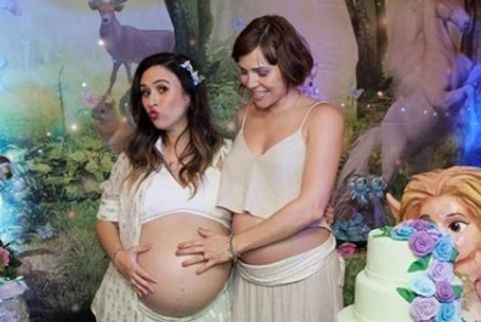 Tatá Werneck e Letícia Colin arrecadam presentes para instituição de caridade em chá de bebê especial