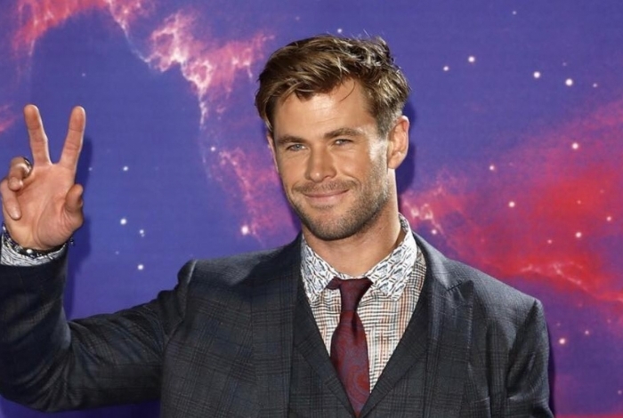 Chris Hemsworth utilizou as contas dele nas redes sociais para enviar uma mensagem carinhosa ao fã