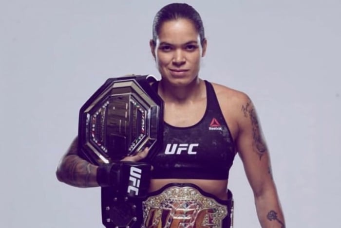 Lutadora baiana Amanda Nunes