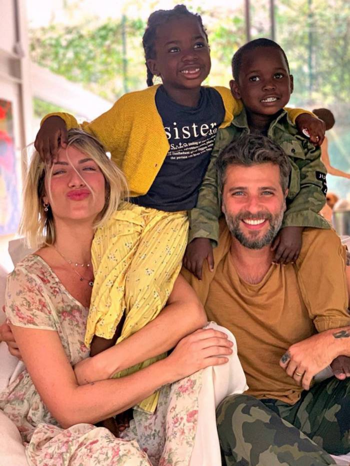 Giovanna Ewbank, Bruno Gagliasso, Tite e Bless