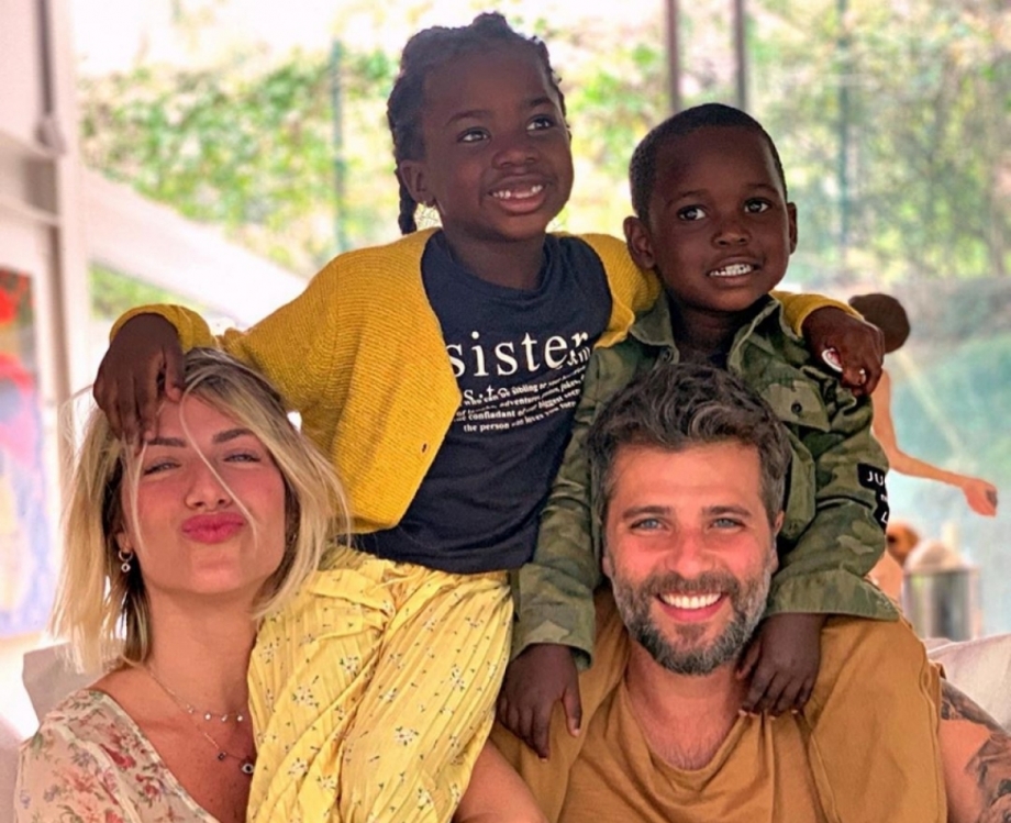 Giovanna Ewbank, Bruno Gagliasso, Tite e Bless