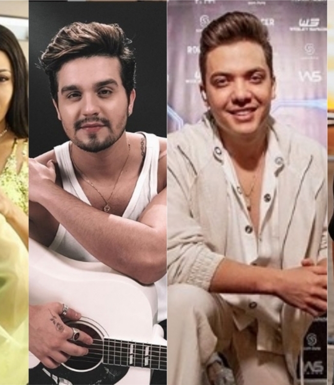 Simone e Simaria, Luan Santana, Wesley Safadão e Alok falaram sobre as expectativas com os shows do fim de semana