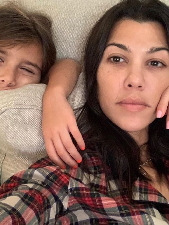Kourtney Kardashian e Penelope 