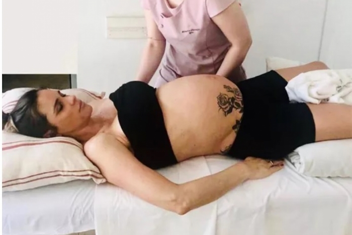 Fernanda Lima está grávida de uma menina