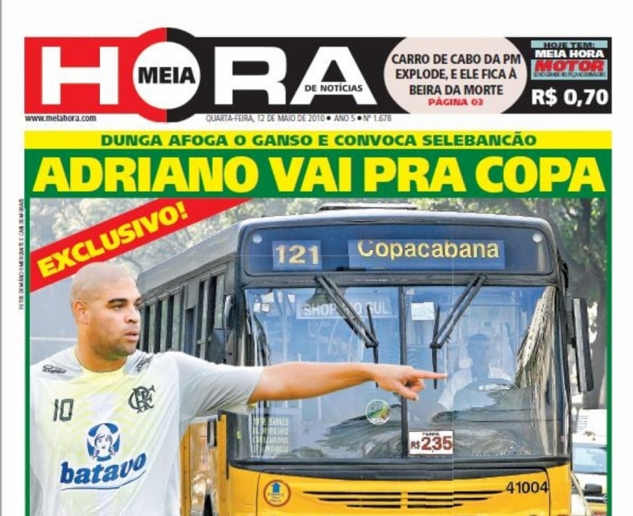 Imperatriz Adriano estampou uma das capas mais famosas da hist&oacute;ria do MH