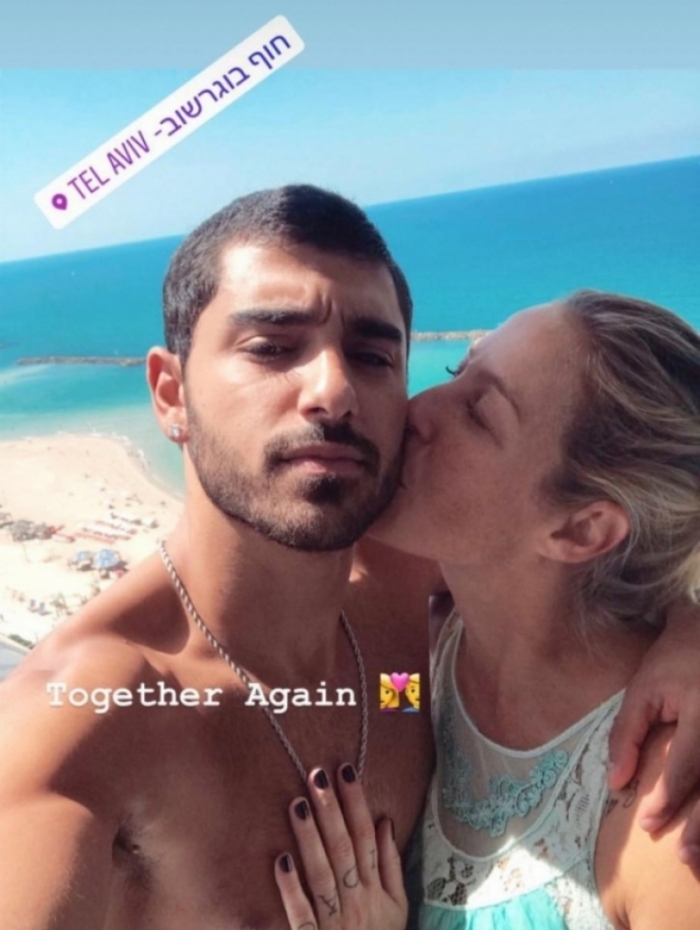 Ofek Malka e Luana Piovani em Israel 