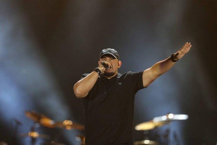 28 09 2019 - Rock in Rio - Palco Mundo  com as bandas de rock CPM 22 + RAIMUNDOS. Foto: Daniel Castelo Branco / Agencia O Dia