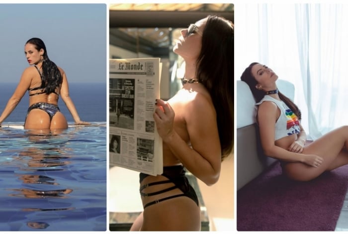 Gata! Confira três momentos de Paolla Oliveira incendiando a internet toda sexy
