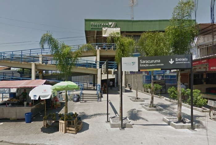 Suspeito vendia drogas dentro de trens no ramal Saracuruna, em Duque de Caxias